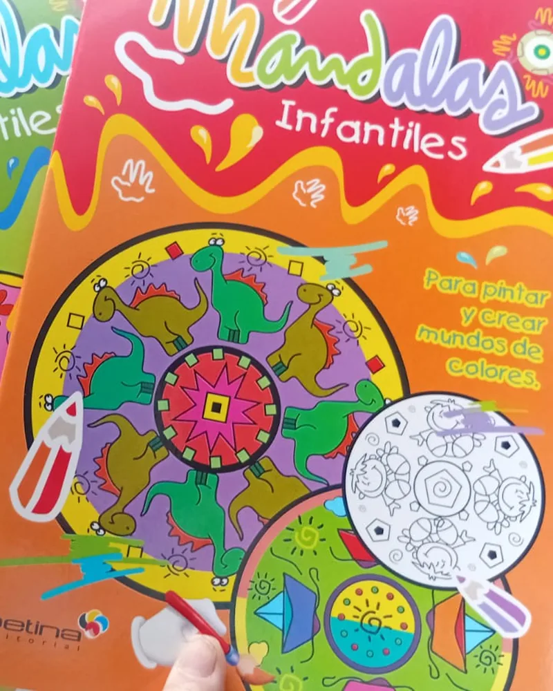 Libro Mandalas Infantiles para pintar